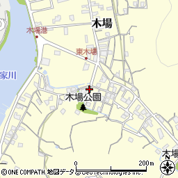 兵庫県姫路市木場1355-4周辺の地図