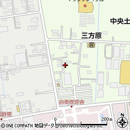 静岡県浜松市中央区東三方町10周辺の地図
