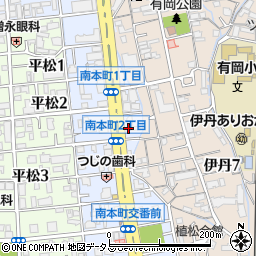 角谷石油店周辺の地図