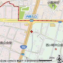 オートベル　浜松西ケ崎店周辺の地図