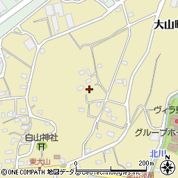 静岡県浜松市中央区大山町3256周辺の地図
