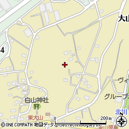 静岡県浜松市中央区大山町2729周辺の地図