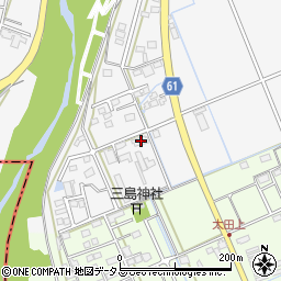 静岡県袋井市深見443周辺の地図