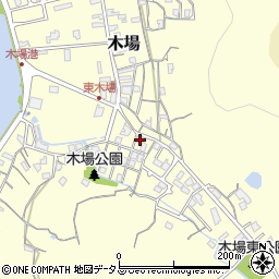 兵庫県姫路市木場1348-46周辺の地図