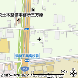 静岡県浜松市中央区東三方町28周辺の地図