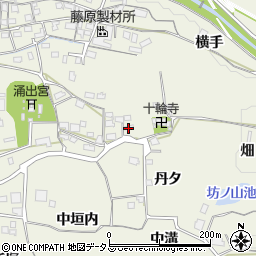 京都府木津川市山城町平尾西ノ辻44-8周辺の地図