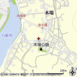 兵庫県姫路市木場1417周辺の地図