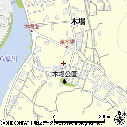 兵庫県姫路市木場1417-15周辺の地図