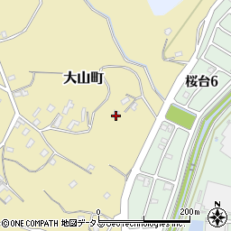 静岡県浜松市中央区大山町375周辺の地図
