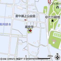 曹洞宗　蔵泉寺周辺の地図