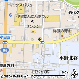 餃子の王将 伊賀上野店周辺の地図