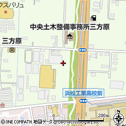 静岡県浜松市中央区東三方町24周辺の地図