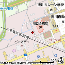 静岡県掛川市大池681周辺の地図