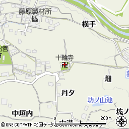 京都府木津川市山城町平尾西ノ辻23周辺の地図