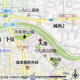 静岡県掛川市大池1474-2周辺の地図