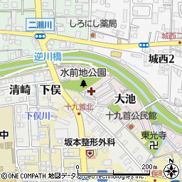 静岡県掛川市大池1445-2周辺の地図