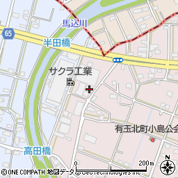静岡県浜松市中央区有玉北町153周辺の地図