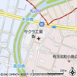 静岡県浜松市中央区有玉北町144周辺の地図