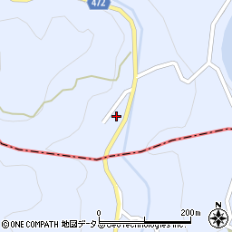 岡山県加賀郡吉備中央町岨谷1990周辺の地図