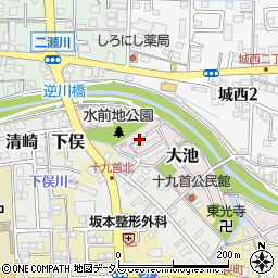 静岡県掛川市大池1445周辺の地図