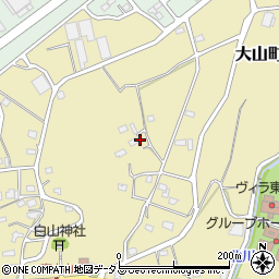 静岡県浜松市中央区大山町2724周辺の地図