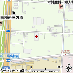 静岡県浜松市中央区東三方町35周辺の地図