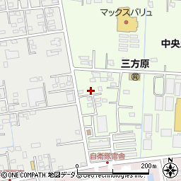 静岡県浜松市中央区東三方町3周辺の地図