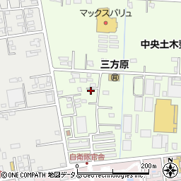 静岡県浜松市中央区東三方町8周辺の地図