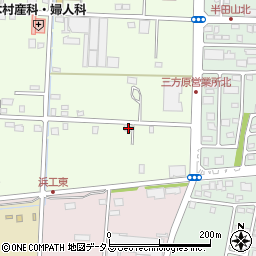 静岡県浜松市中央区東三方町50周辺の地図