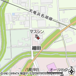 株式会社マスシン　掛川工場周辺の地図