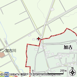 兵庫県加古川市八幡町上西条1279周辺の地図