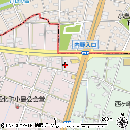 静岡県浜松市中央区有玉北町82周辺の地図