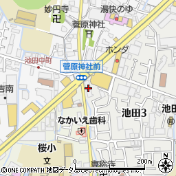 個別指導キャンパス　寝屋川池田校周辺の地図