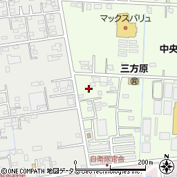 静岡県浜松市中央区東三方町4周辺の地図
