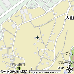 静岡県浜松市中央区大山町2725周辺の地図