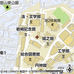 関西大学博物館周辺の地図