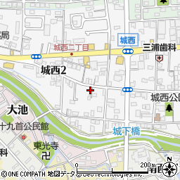 高山商店周辺の地図