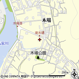 兵庫県姫路市木場1410-7周辺の地図