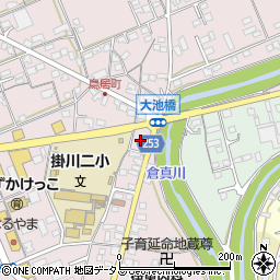 静岡県掛川市大池362周辺の地図