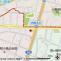 静岡県浜松市中央区有玉北町89周辺の地図