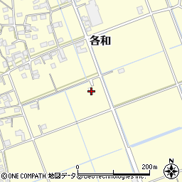 静岡県掛川市各和187-3周辺の地図