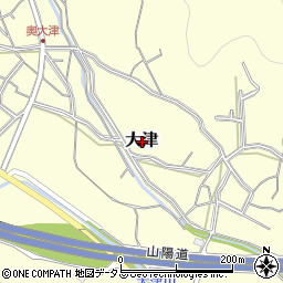 兵庫県赤穂市大津周辺の地図