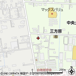 静岡県浜松市中央区東三方町6周辺の地図