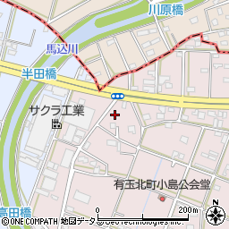 静岡県浜松市中央区有玉北町136周辺の地図