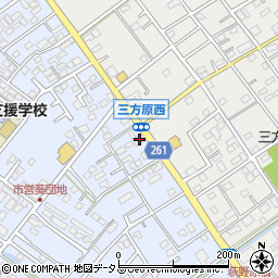 ワークマン浜松姫街道店周辺の地図