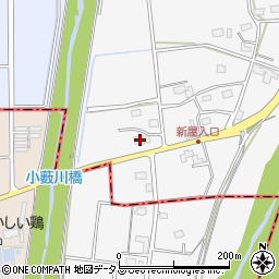 静岡県袋井市深見2708周辺の地図