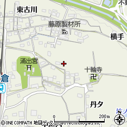 京都府木津川市山城町平尾西ノ辻50周辺の地図