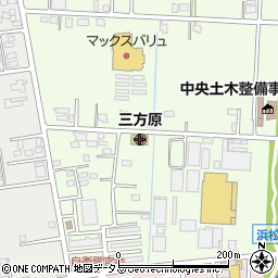 静岡県浜松市中央区東三方町21周辺の地図