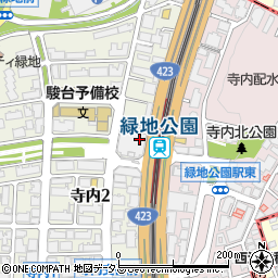 信州そば処 そじ坊 豊中緑地駅ビル店周辺の地図