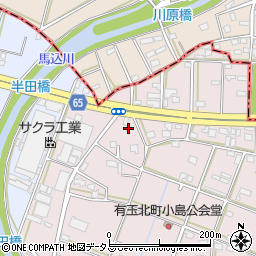 静岡県浜松市中央区有玉北町137周辺の地図